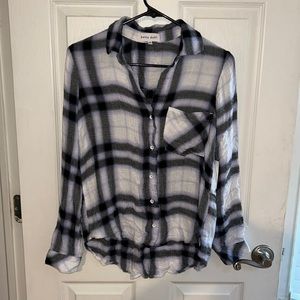 Revolve Bella Dahl Button Up Flannel NWT
